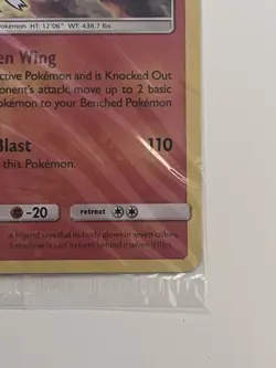 SEALED 2017 Pokemon SHINING HO-OH Black Star Promo HOLO Sun & Moon Set Card SM70 - Image 4