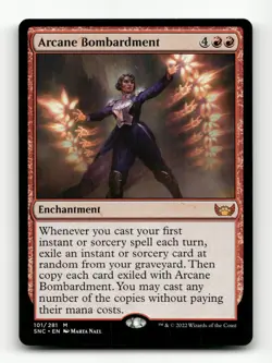 Arcane Bombardment Streets of New Capenna #101 Mythic - Image 1