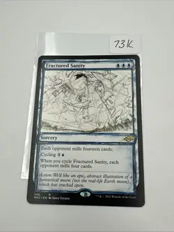 x1 Fractured Sanity Regular Showcase R MTG Modern Horizons 2 M/NM, English 336 - Image 1