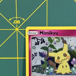 Mimikyu Promo SM163 Team Up Blister Pokemon Card Excellent LP Sun & Moon Holo - Image 4