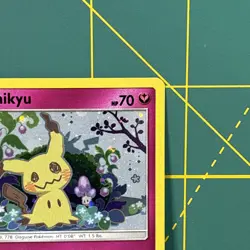 Mimikyu Promo SM163 Team Up Blister Pokemon Card Excellent LP Sun & Moon Holo - Image 5
