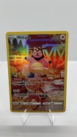 Pokemon Miltank GG24/GG70 Crown Zenith Galarian Gallery Ultra Rare Holo - Image 1
