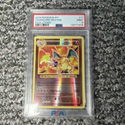 2016 Pokemon XY Evolutions - Charizard Reverse Foil #11 - PSA 9 MINT - Image 1