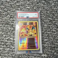 2016 Pokemon XY Evolutions - Charizard Reverse Foil #11 - PSA 9 MINT - Image 3