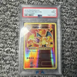 2016 Pokemon XY Evolutions - Charizard Reverse Foil #11 - PSA 9 MINT - Image 4