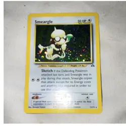 Smeargle Neo Discovery Pokemon holo rare 11/75 basic 50hp unlimited - Image 1