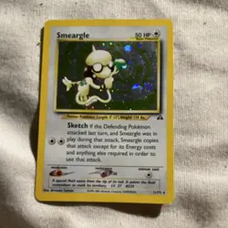 Smeargle Neo Discovery Pokemon holo rare 11/75 basic 50hp unlimited - Image 5