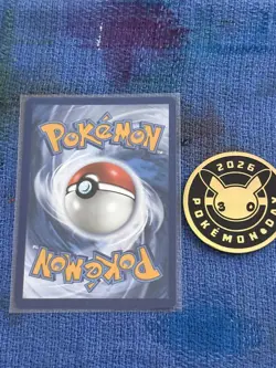 2026 Pokemon Day 30th Anniversary Pikachu 051 Stamped Promo With Coin - Image 2