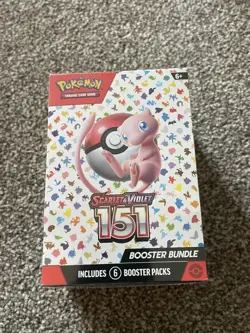Pokemon TCG Scarlet & Violet 151 Booster Bundle Sealed New (6 packs) 820650853210 - Image 1