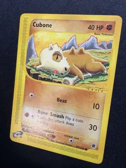 Pokemon TCG - Cubone 103/165 - Expedition Base Set - Common - LP+ - Image 4