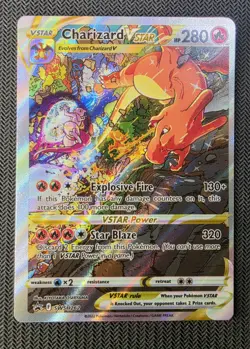 Pokemon TCG Charizard Vstar SWSH262 Sword & Shield Promo NM A - Image 1