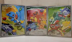 Pokemon TCG First Partner Illustration Collection Series 1 GEN 1 Starters Set - Image 2