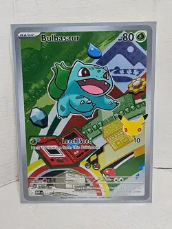 Pokemon TCG First Partner Illustration Collection Series 1 GEN 1 Starters Set - Image 5
