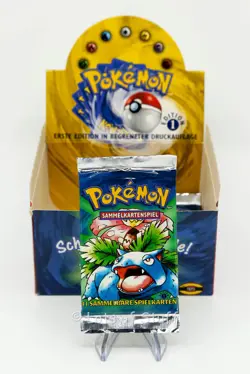 German Pokemon Base Set 1st Edition Booster Pack Venusaur 20.50gm -67 "Light" - Image 1