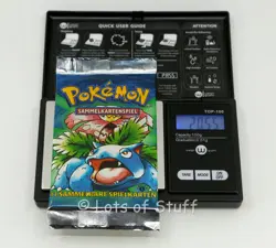 German Pokemon Base Set 1st Edition Booster Pack Venusaur 20.55gm -49 "Light" - Image 3