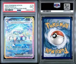 2024 POKEMON SCR EN-STELLAR CROWN SPECIAL ILLUSTRATION RARE TERAPAGOS EX PSA 9 - Image 3