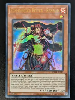 Flammedler Ritter - Renaud TOCH-DE011 Ultra Rare DE NM YUGIOH - Image 1