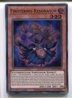 Yu-Gi-Oh! Finsternis Resonator Super Rare BLZD-DE001 - Image 1