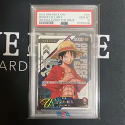 One Piece Serial Luffy Flagship Chinese Edition PSA10 Rare Collectible Card - Image 1