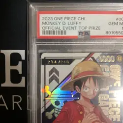 One Piece Serial Luffy Flagship Chinese Edition PSA10 Rare Collectible Card - Image 3