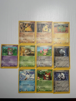 2003 Pokemon EX Ruby & Sapphire Non-Holo 10 Card Lot - Vintage Pokemon TCG - Image 1