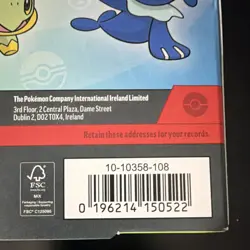 Pokemon First Partner Illustration Collection Series 1 Box 3 Promo Cards English - Image 3