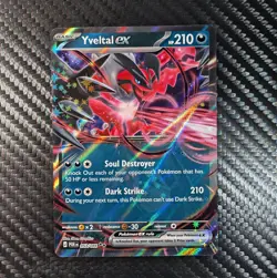 Yveltal EX 053/088 Holo Rare (ME03: Perfect Order) RAW / Near Mint Pokemon Card - Image 1