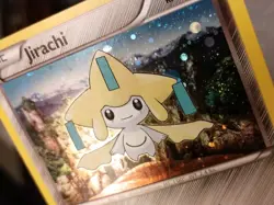 Pokemon Card Jirachi Promo XY195 Holo - LP Condition - Image 2