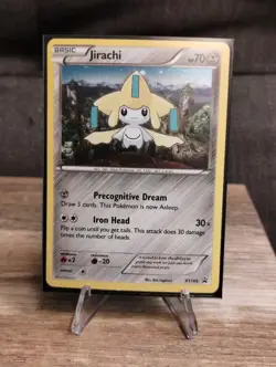 Pokemon Card Jirachi Promo XY195 Holo - LP Condition - Image 3