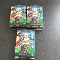 TOMY LIGHTSEEKERS AWAKENING SUPER BOOSTER SET TRADING AR 45 CARD GAME COLLECT X3 - Image 1