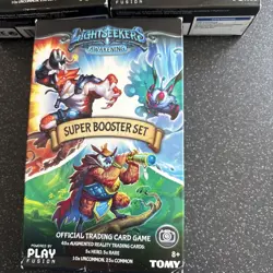 TOMY LIGHTSEEKERS AWAKENING SUPER BOOSTER SET TRADING AR 45 CARD GAME COLLECT X3 - Image 2