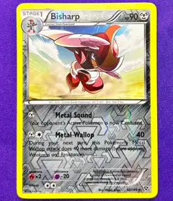 Bisharp 82/146 Reverse Holo | XY Base Set | 2014 Pokemon TCG Card | LP - Image 1