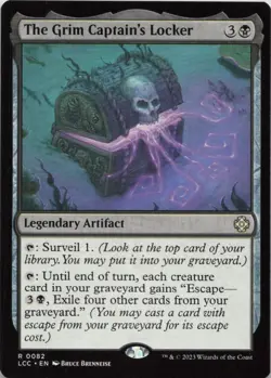 The Grim Captain's Locker R Commander: The Lost Caverns of Ixalan 82 NM MTG - Image 1