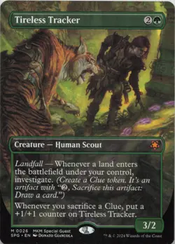 Tireless Tracker Borderless M Special Guests 26 LP MTG - Image 1