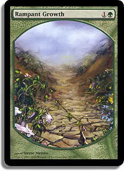 MTG - Rampant Growth - Textless Player Rewards, Player Rewards Promos - Image 1