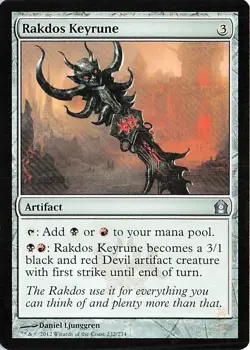 Rakdos Keyrune 232 Return to Ravnica Magic: The Gathering NM - Image 1