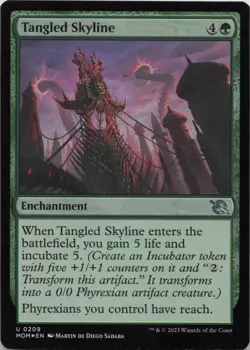 Tangled Skyline - FOIL - U March of the Machine 209 - MTG - Image 1