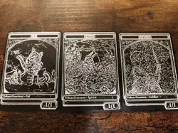Magic the Gathering Full Size Creature Token Cards - Image 4