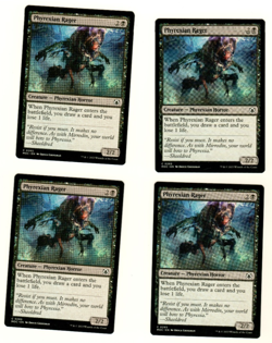 Set Of 4 Phyrexian Rager #0265 Commander March Of The Machine MTG Card - Image 1