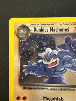 Dark Machamp 10/82 GERMAN Holo Rare Dunkles Machomei Pokemon Team Rocket LP - Image 3