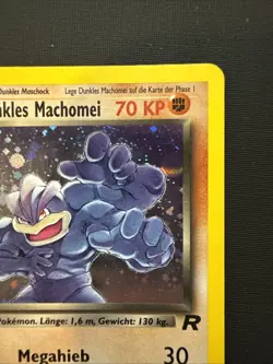 Dark Machamp 10/82 GERMAN Holo Rare Dunkles Machomei Pokemon Team Rocket LP - Image 4