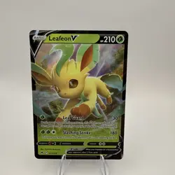 Leafeon V 013/159 Crown Zenith Ultra Rare Pokemon Card - Image 1