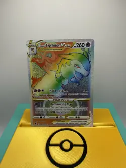 Pokemon Hisuian Typhlosion VSTAR Secret Rare Rainbow 193/189 Astral Radiance - Image 1