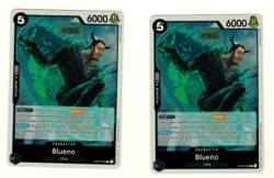 Set Of 2 Blueno OP03-090 Rare Foil Pillars Of Strength One Piece Trading Card - Image 3