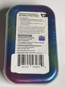 Pokemon Prismatic Evolutions Mini Tin -( Espeon ) Factory Sealed- No Dents - Image 5