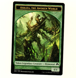 Ashaya The Awoken World Token #007/014 Magic Origins Magic The Gathering Card - Image 1