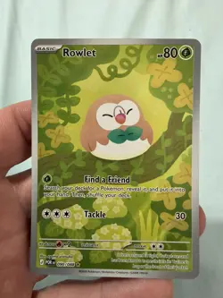 Pokemon TCG Rowlet 90/88 Perfect Order Illustration Rare 2026 NM - Image 1