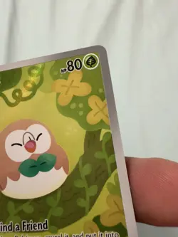 Pokemon TCG Rowlet 90/88 Perfect Order Illustration Rare 2026 NM - Image 3