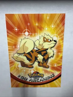 Arcanine Topps TV Animation Edition #59 Pokemon MP - Image 1