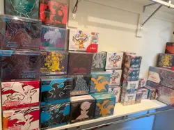 Pokemon TCG Sealed Lot 75 Items ETB Booster Box Premium Collection HUGE BUNDLE - Image 1